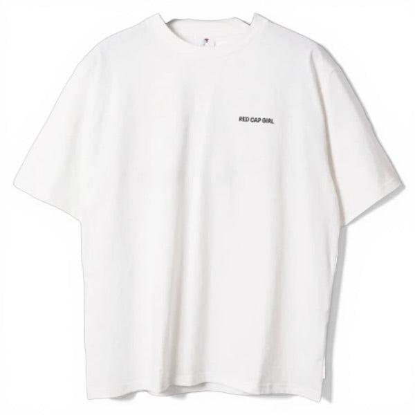 RED CAP GIRL Applique T-Shirt