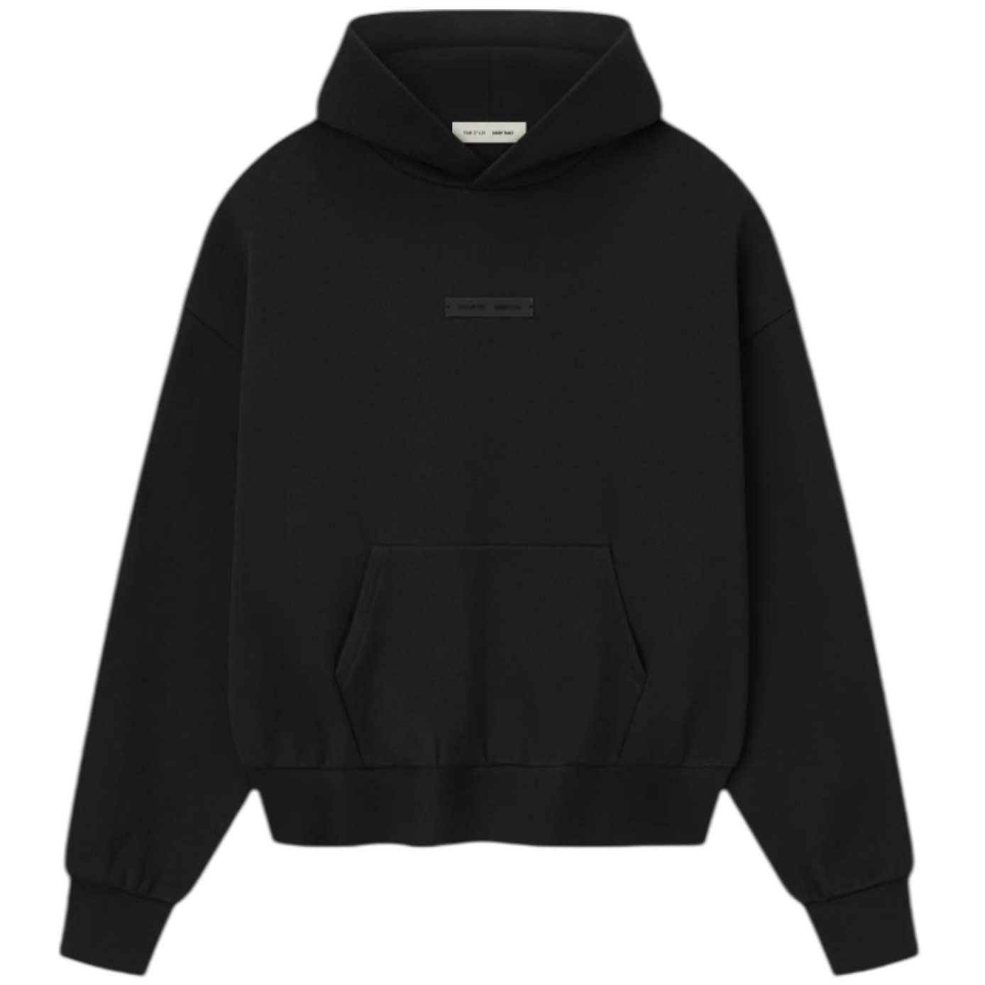 FOG Essentials Classic Fit Fleece Hoodie (Jet Black)