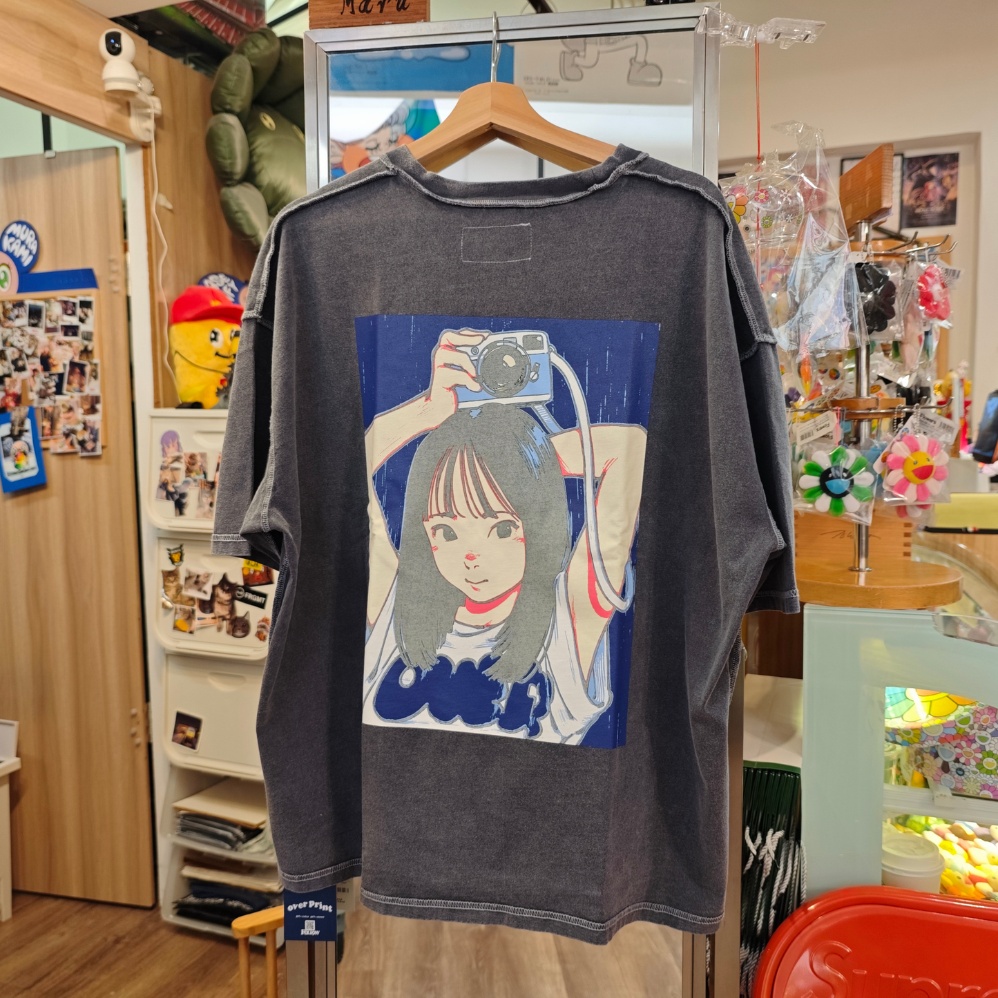 Over Print Pop Art Pigment Tee Ver:14 *Glow in the dark (部分碼數需要預訂)