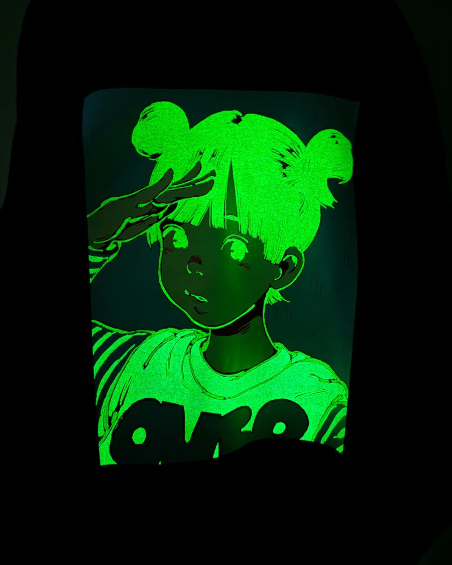(現貨/預訂) Over Print Pop Art Pigment Tee Ver:19 *Glow in the dark