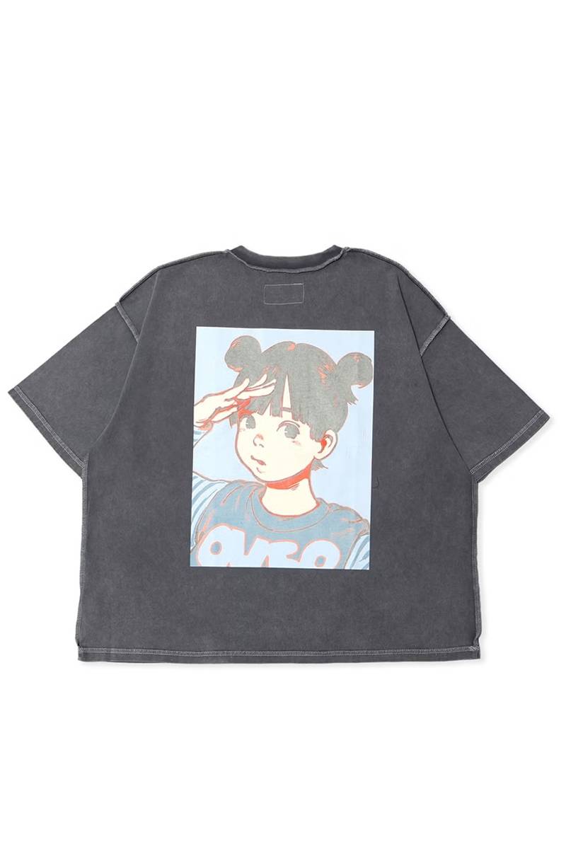 (預訂) Over Print Pop Art Pigment Tee Ver:19 *Glow in the dark (約7-14個工作天到貨)