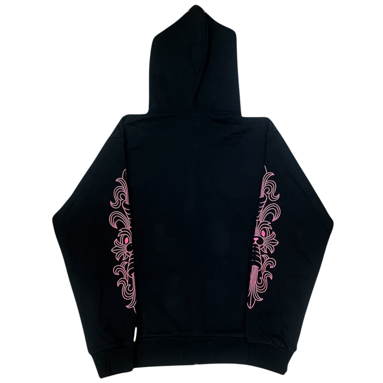 FR2梅 Embroidery Carrot Rabbit Zip Hoodie