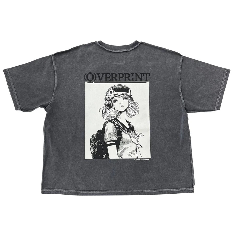 (預訂) Over Print Purupuru Pigment Tee D (約7-14個工作天到貨)