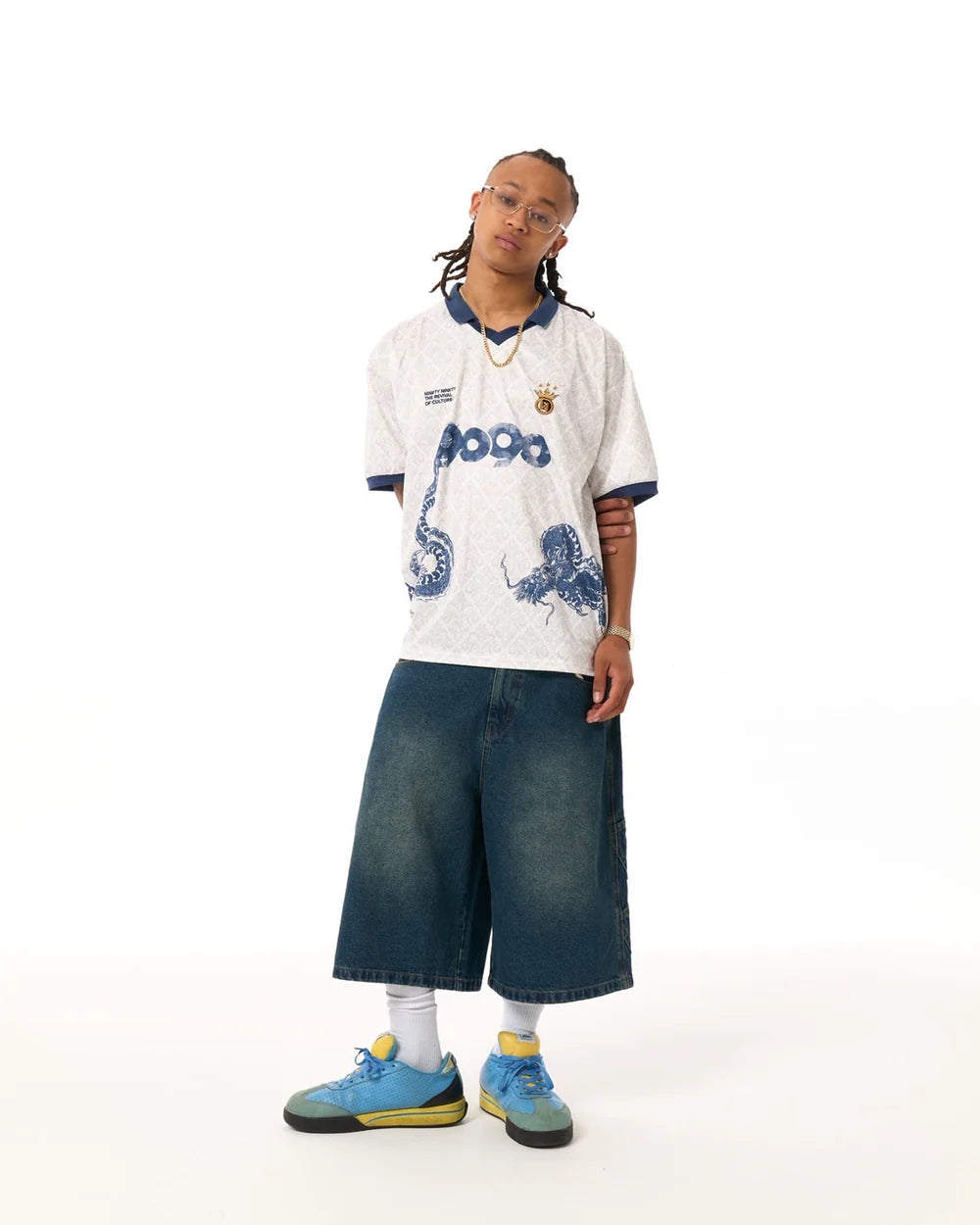 9090 x DEATH "56" SENTENCE Dragon Jorts