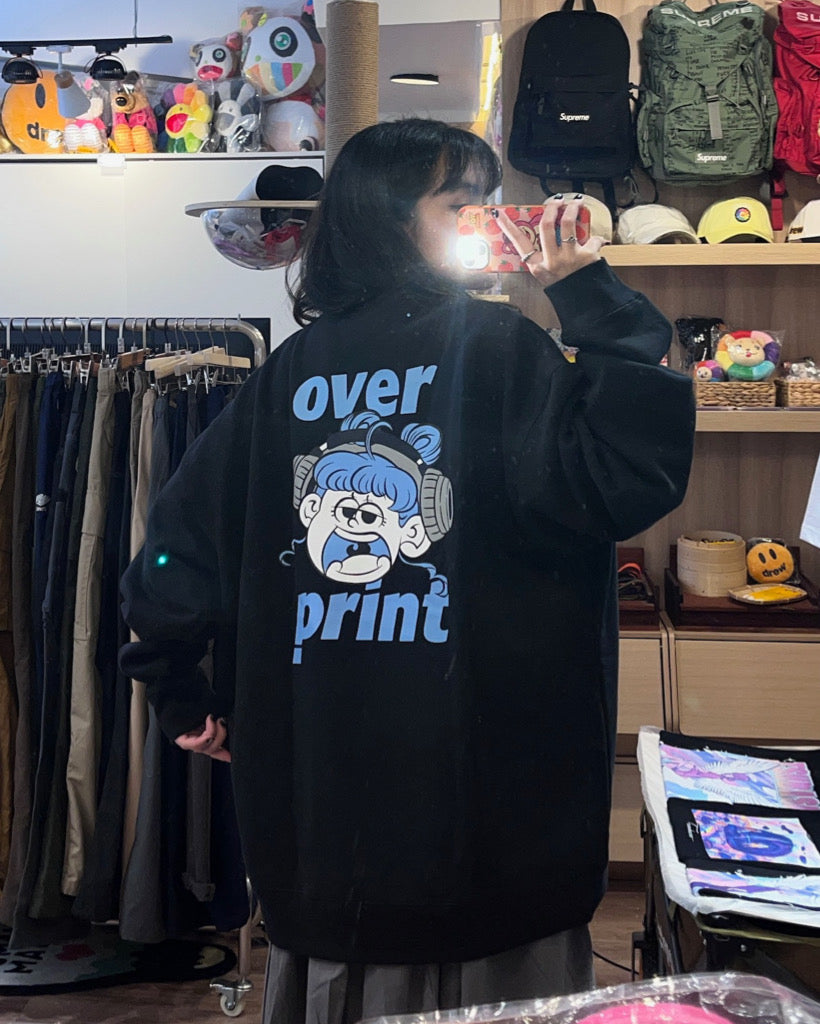 Overprint Zero Zero Hero Crewneck (JP/HK Limited)