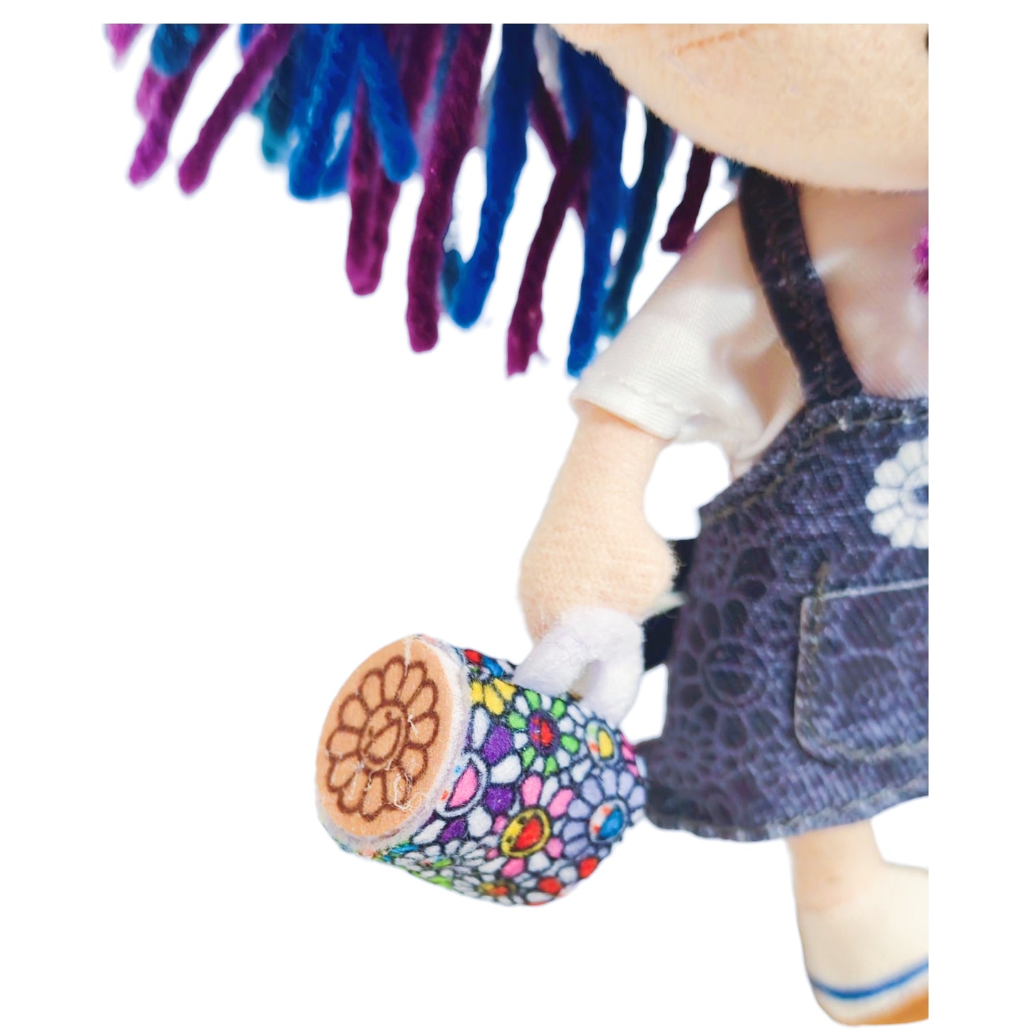 村上隆 Takashi Murakami Cafe Zingaro Murakami Doll Keychain (13cm)