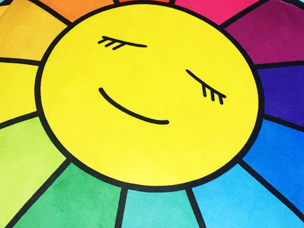 村上隆 Takashi Murakami Kin Taro Flower Cushion