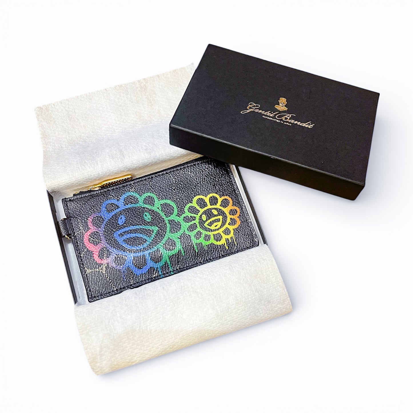 村上隆 Takashi Murakami x Gentil Bandit Zip Wallet