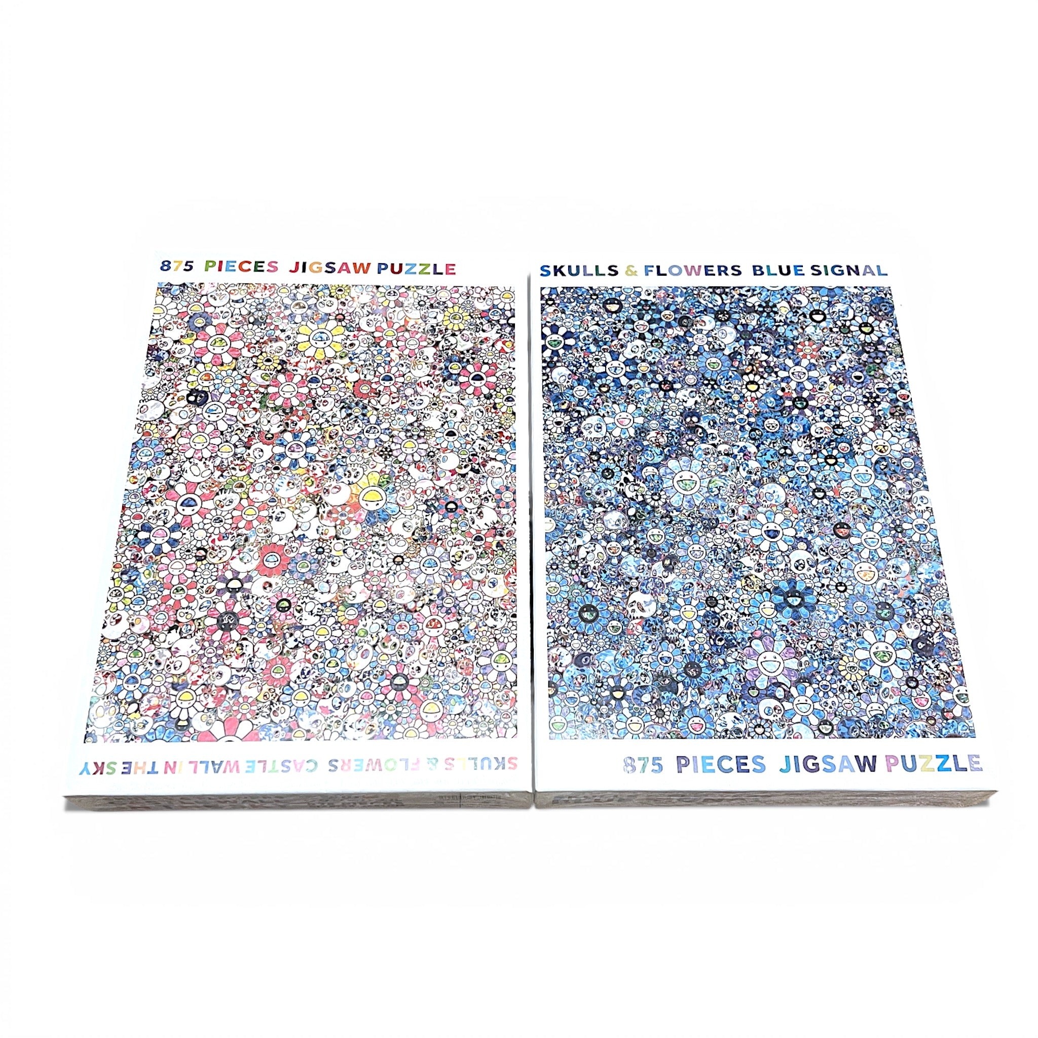村上隆Takashi Murakami Skull & Flower Jigsaw Puzzle (875Pic