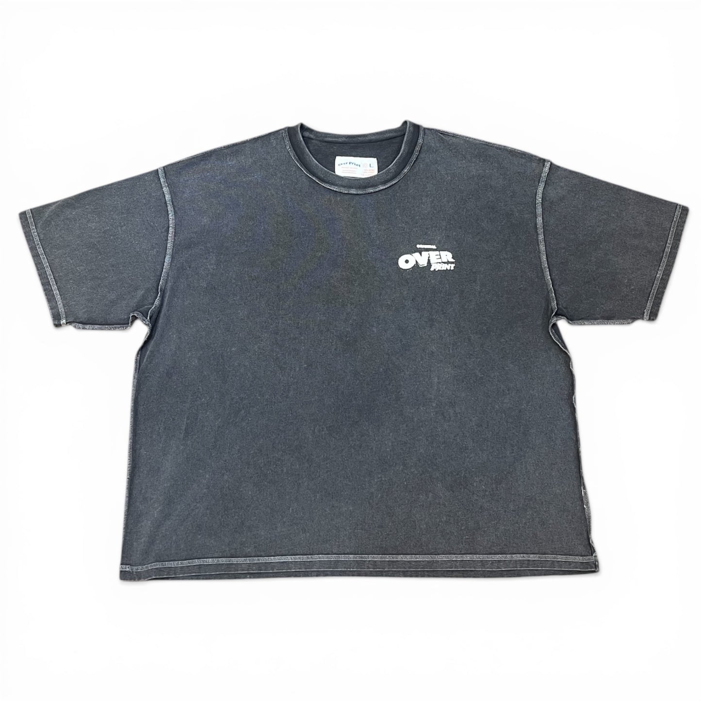 Over Print Pop Art Pigment Tee Ver:1 *Glow in the dark (Pop up Limited)