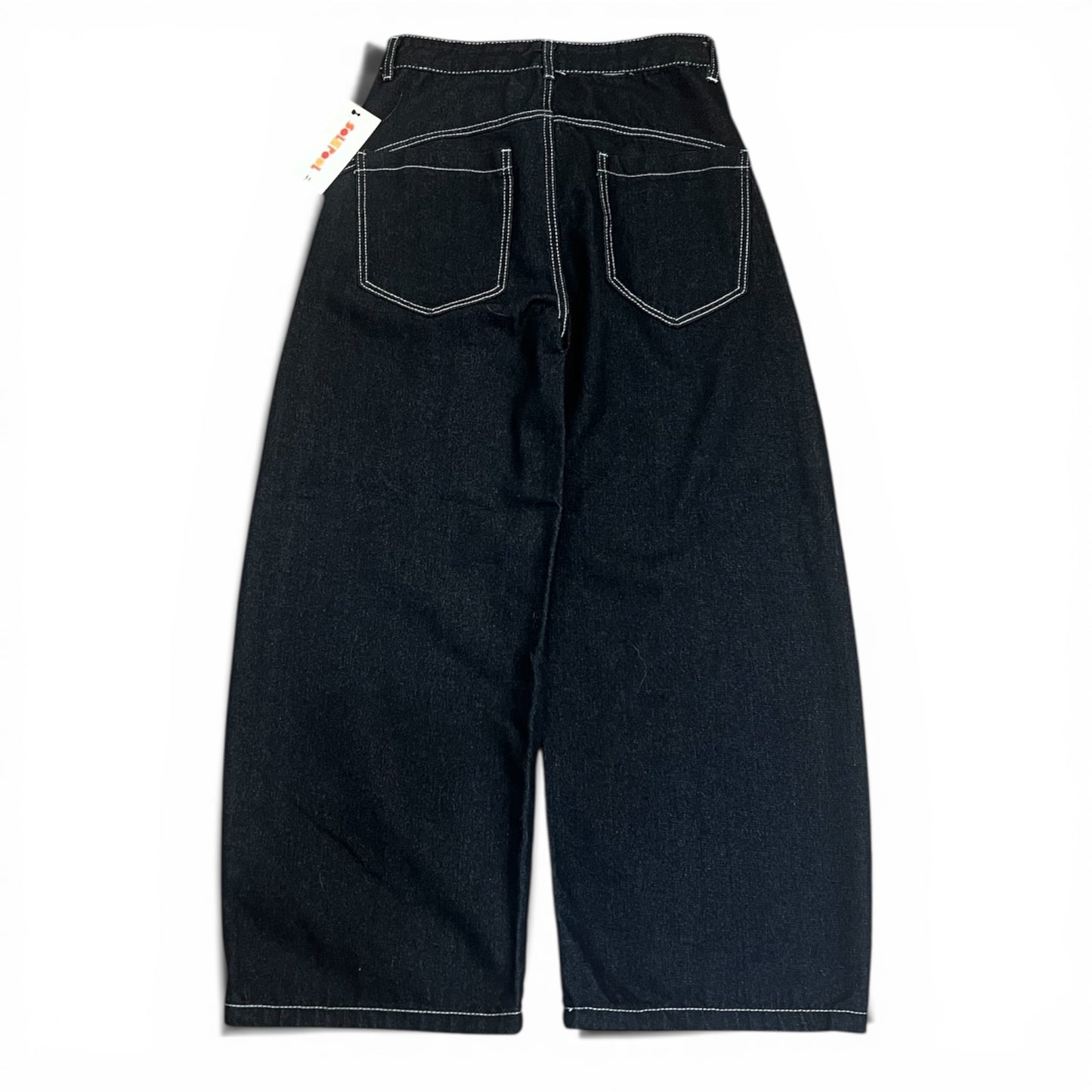 Rigid Denim Pants