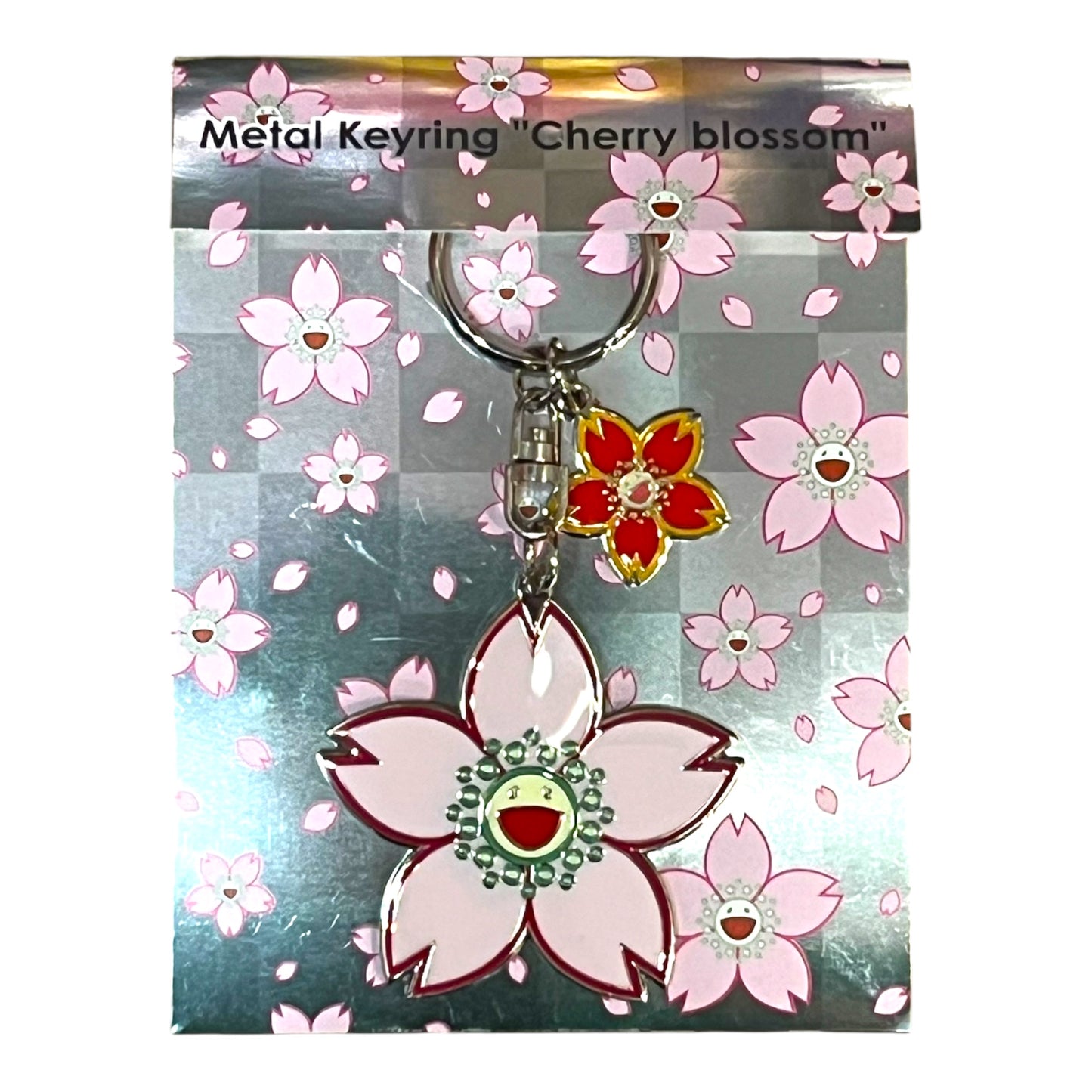 村上隆 Takashi Murakami Cherry Blossom Metal Keyring