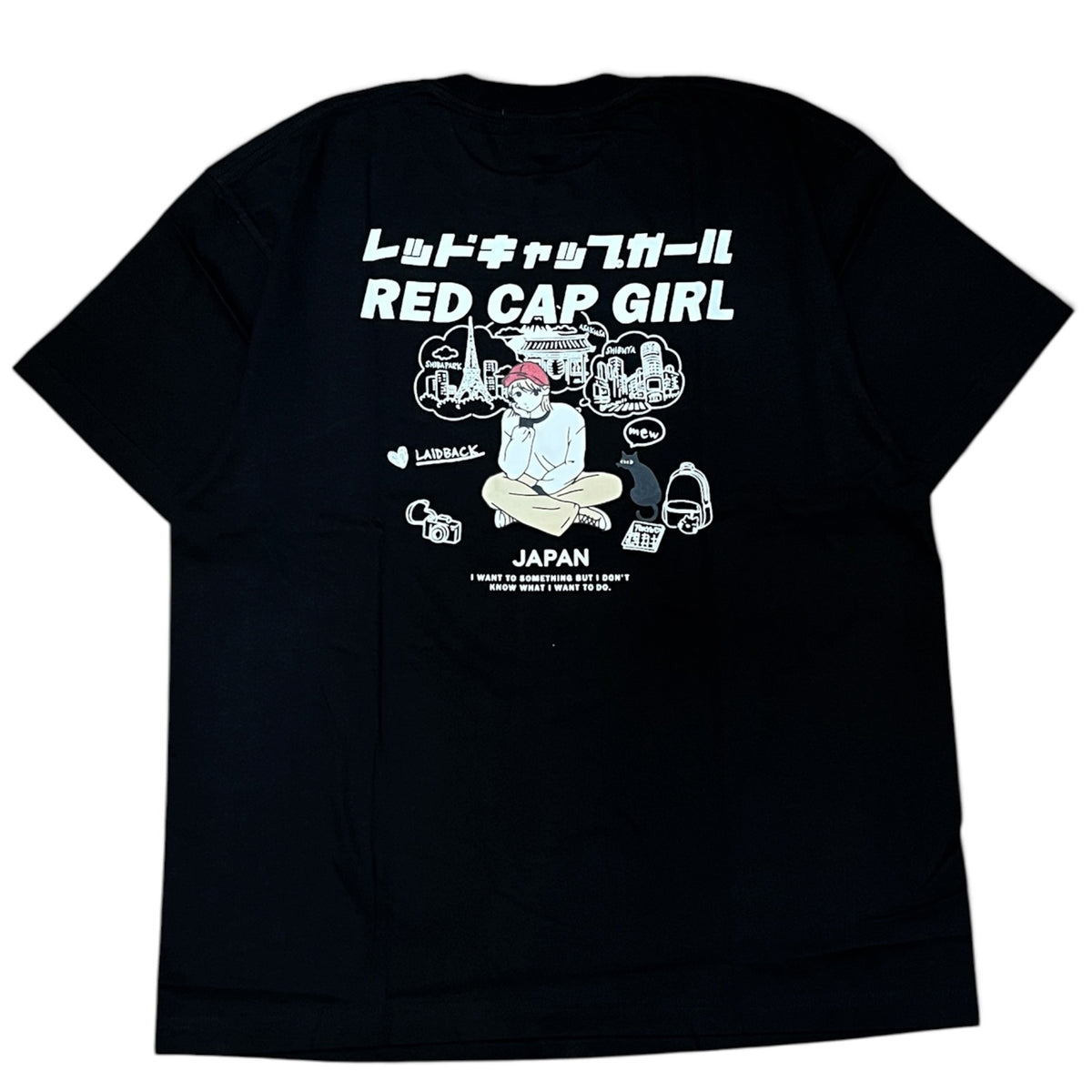 RED CAP GIRL TOKYO Sightseeing Graphic T-Shirt