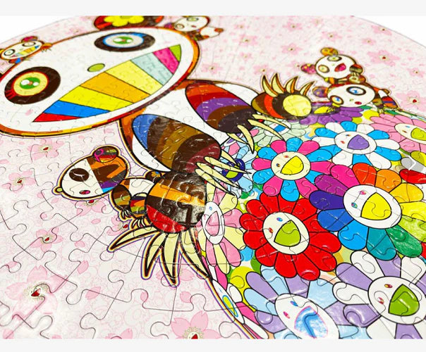 Takashi Murakami Pandas in the Cherry Orchand! Jigsaw Puzzle 375Pic