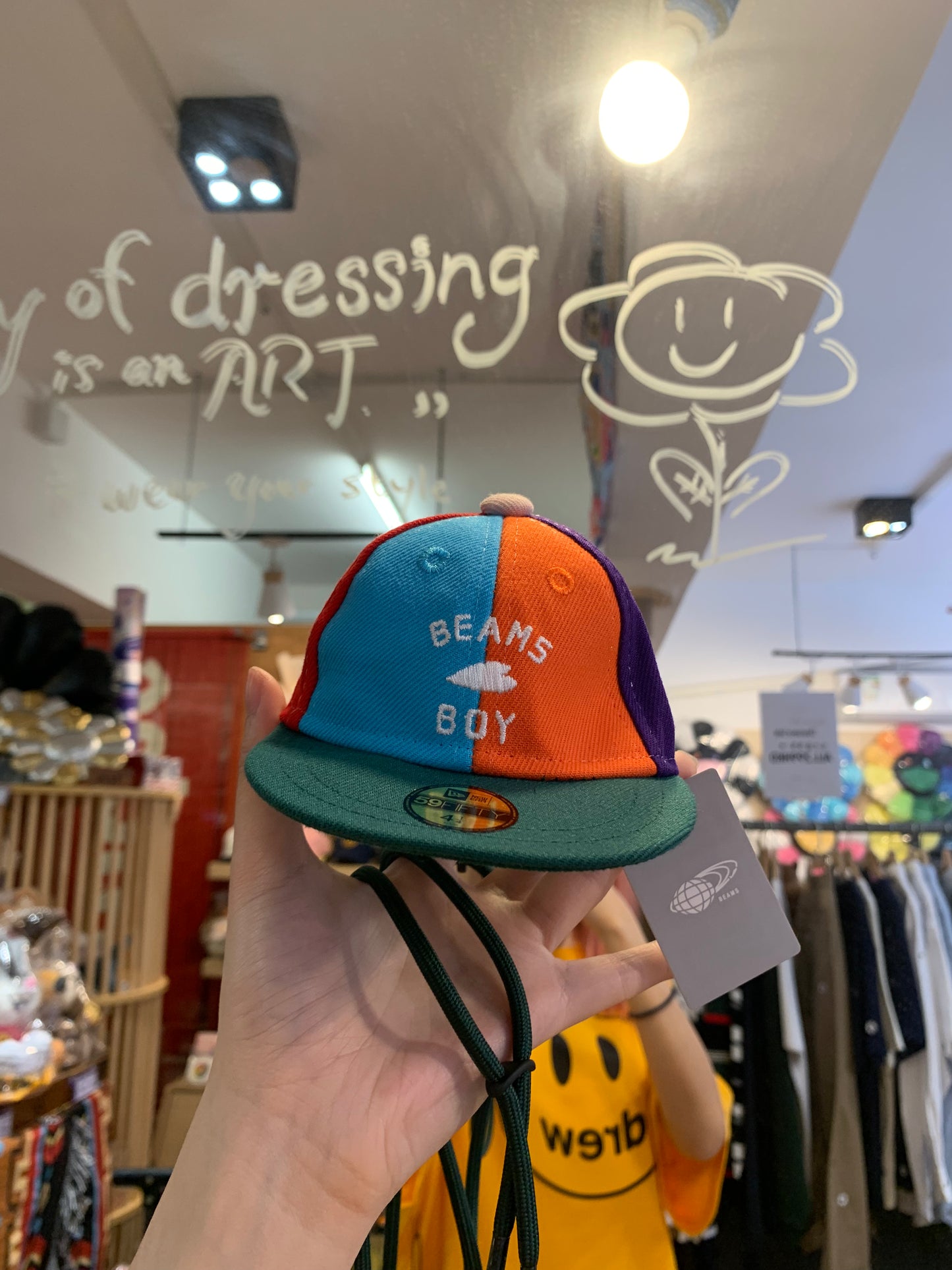 Newera × BEAMS BOY Cap Coins Case