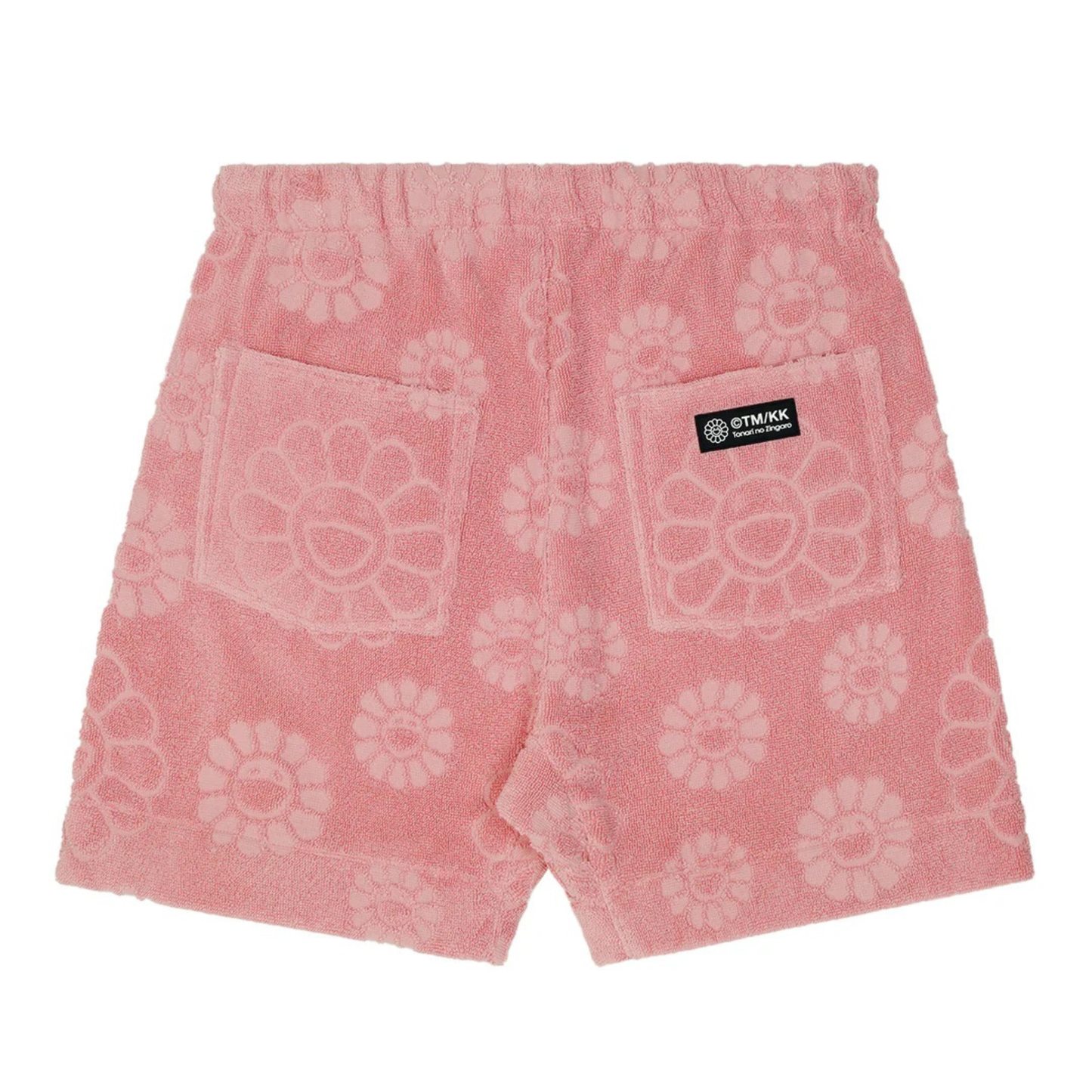 (預訂) Takashi Murakami Flower Jacquard Pile Short Pants (Pink) (約2月尾到貨)