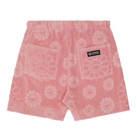 (預訂) Takashi Murakami Flower Jacquard Pile Short Pants (Pink) (約2月尾到貨)