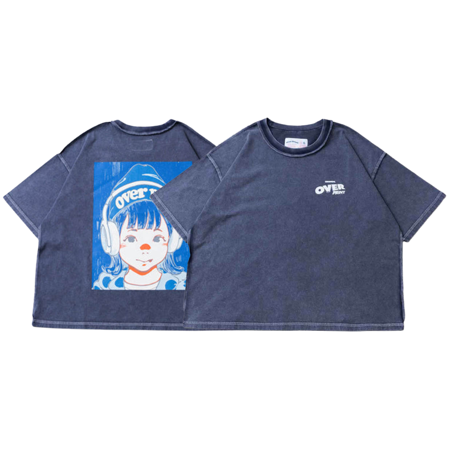 (預訂) Over Print Pop Art Pigment Tee Ver:12 *Glow in the dark (20/3 23:59截單)