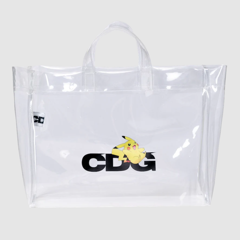 CDG x Fragment Design x POKÉMON PVC TOTE BAG