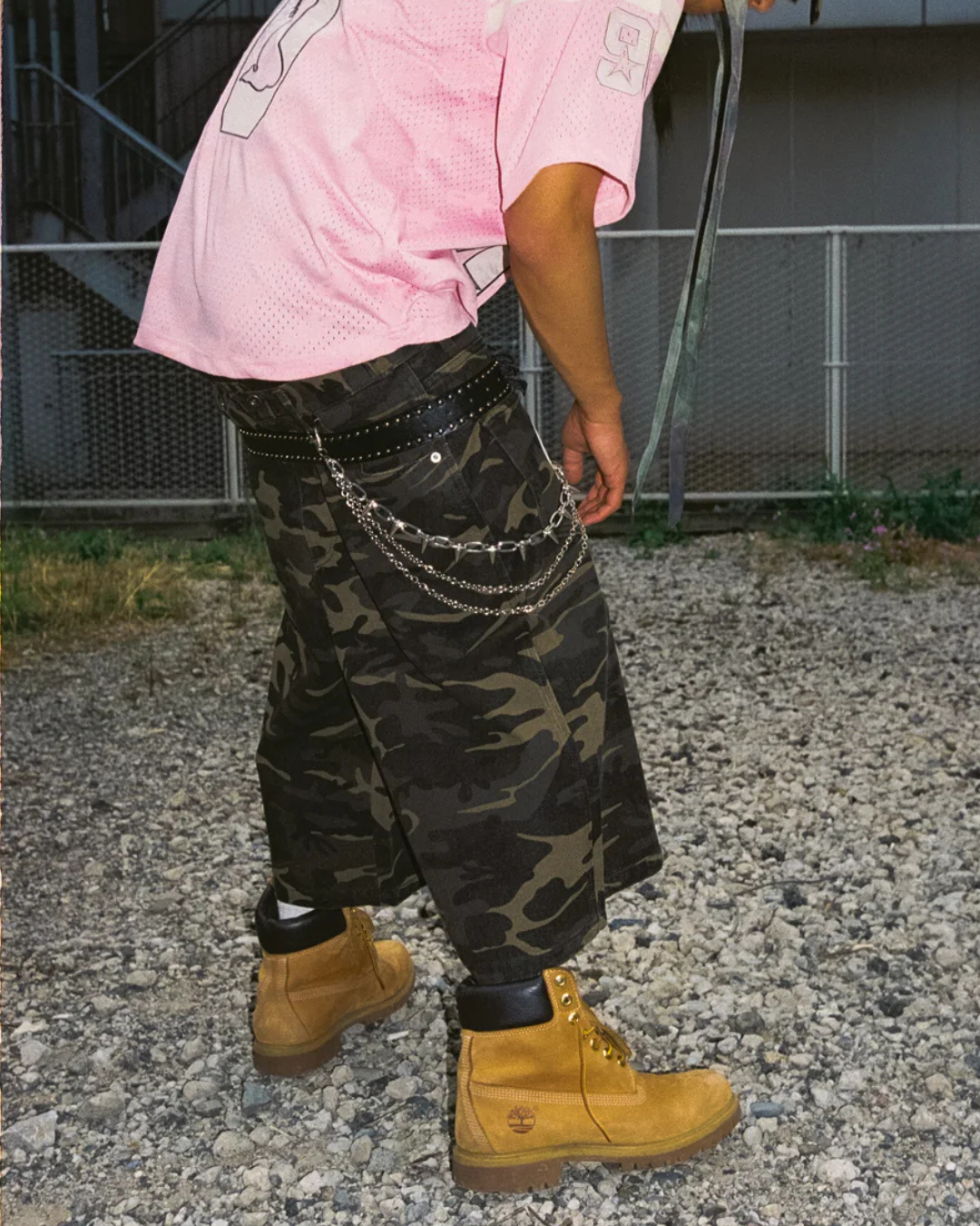 9090 OG Logo Painted Buggy Jorts