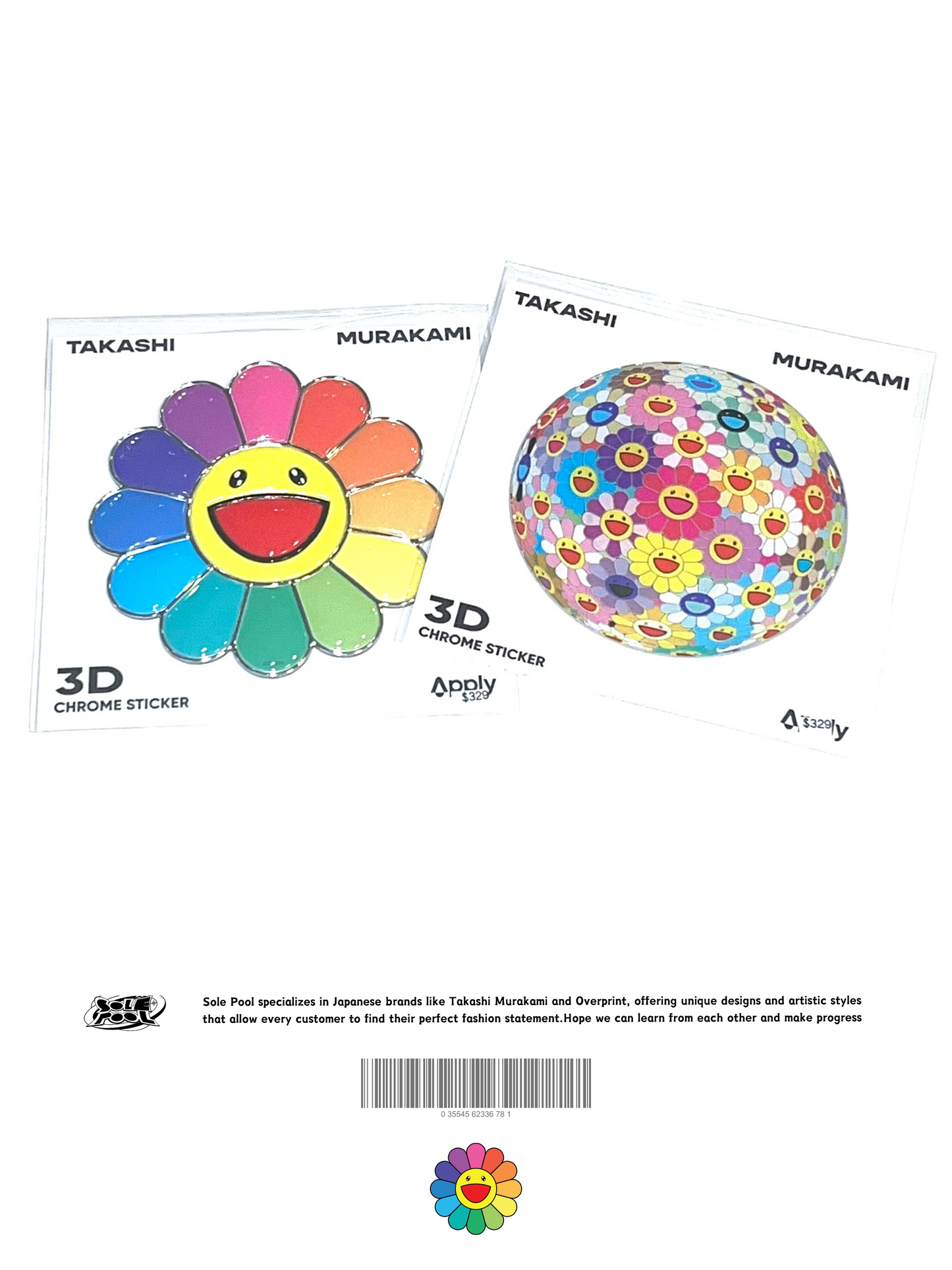 Takashi Murakami Brooklyn Museum Limited Sticker *Made in USA