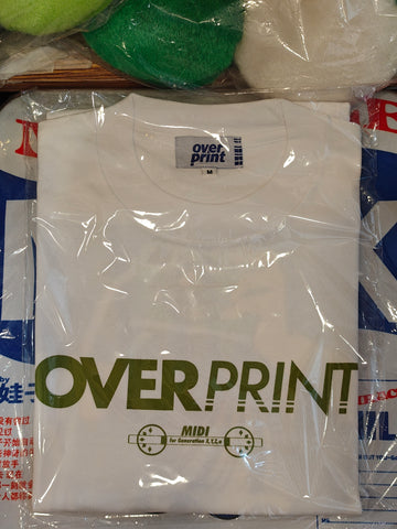 Over Print Pop Art Tee Ver:14 (White)