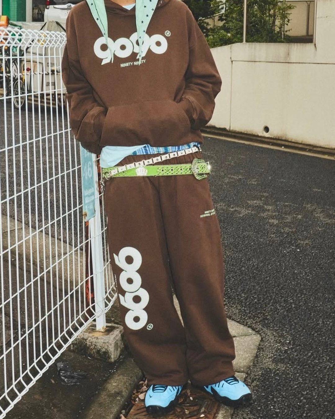 (預訂) 9090 OG Logo Stitched Pants (發售後7-14個工作天到貨)