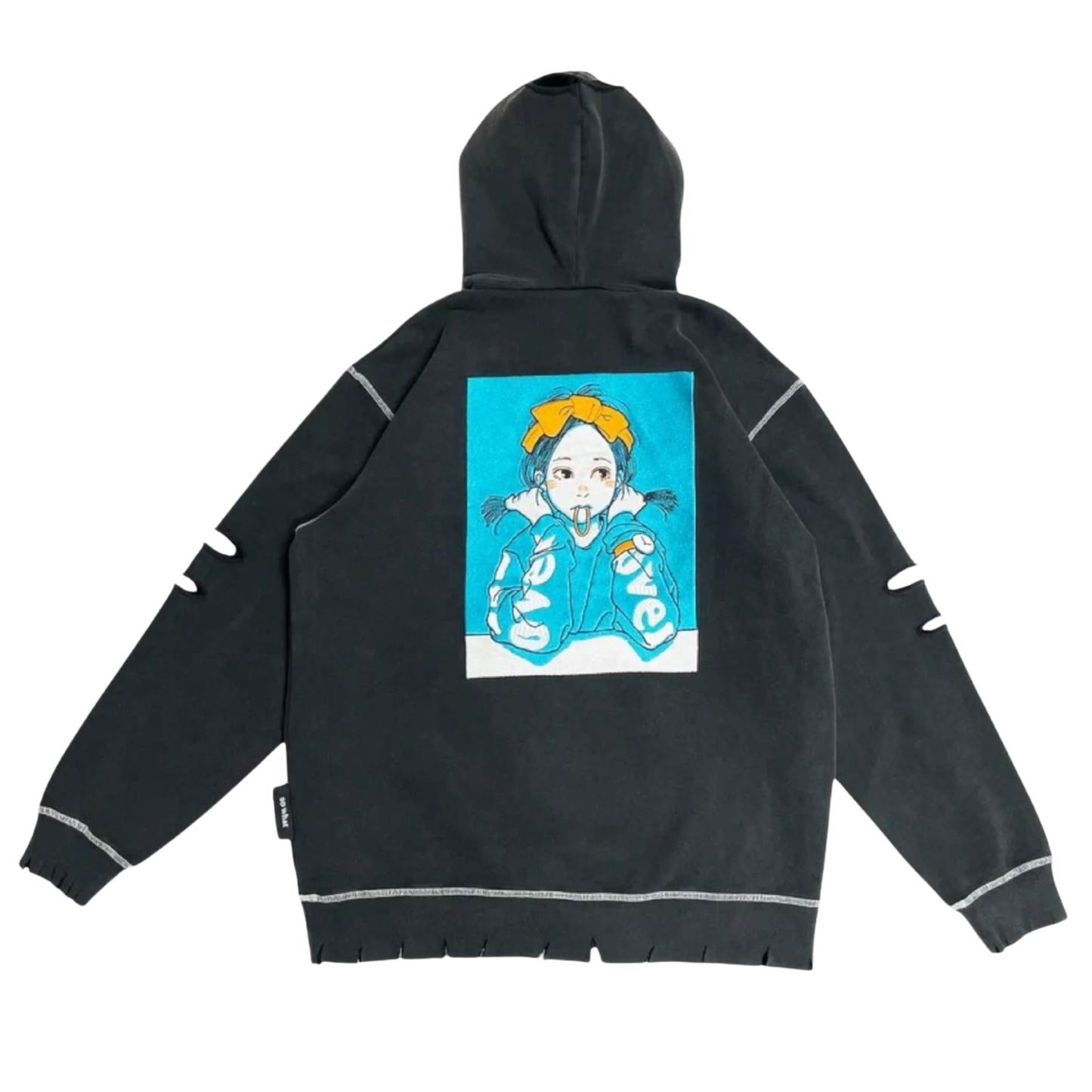 Over print Pop Art Hoodie Ver:1 EMB Ver.