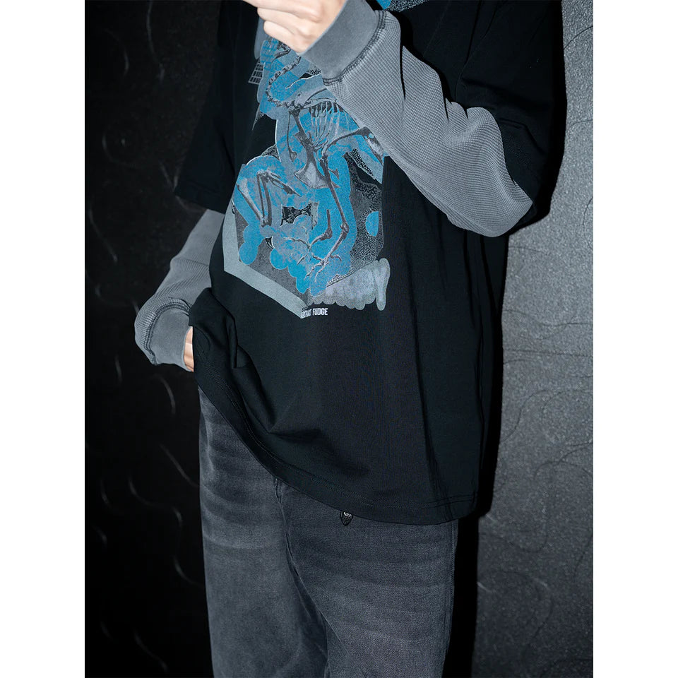 Abstract Fudge Entropy Tee (Black)