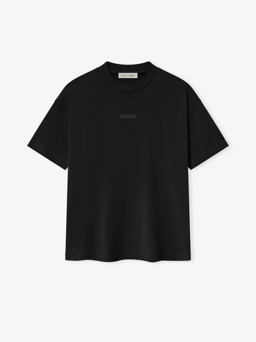 FOG Essentials Classic Tee (FW25 Gold Logo - Jet Black)