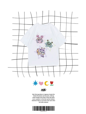 PRISM x Zit Zit "3 stars" Tee (Free Size)