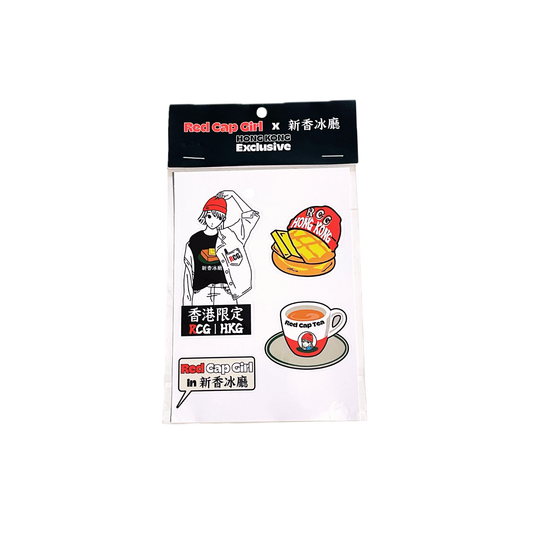 RCG x 新香冰廳 STICKER SET (HONG KONG LIMITED)