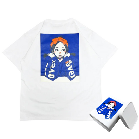 Over Print Pop Art Tee Ver:1 (Glow in the dark)