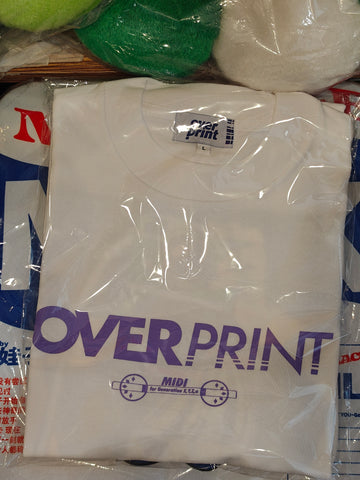 Over Print Pop Art Tee Ver:14 (White)