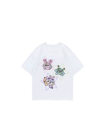 PRISM x Zit Zit "3 stars" Tee (Free Size)