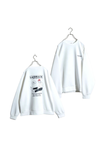 RED CAP GIRL Cardboard Silk Touch Sweatshirt