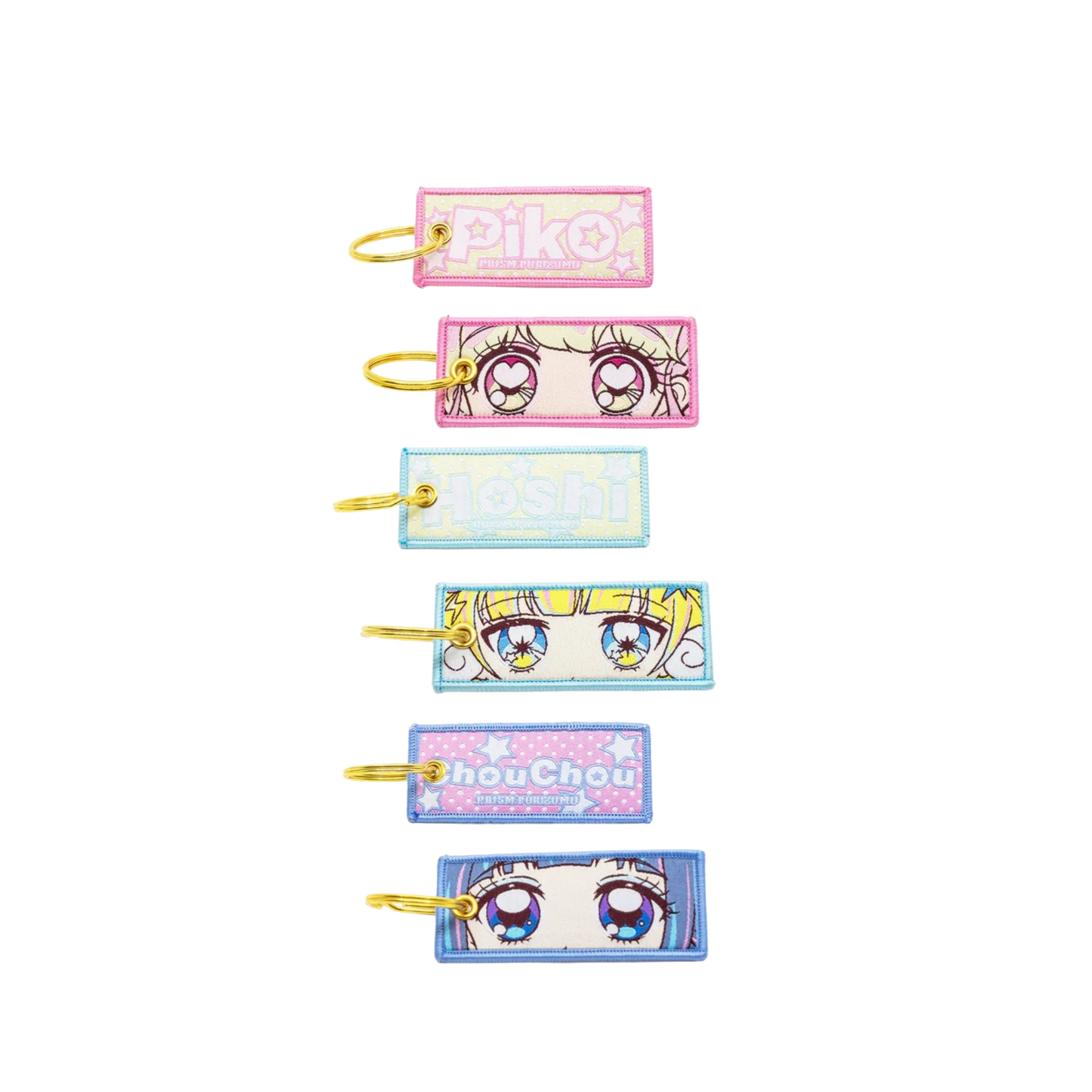 Prism Embroidery Keychain