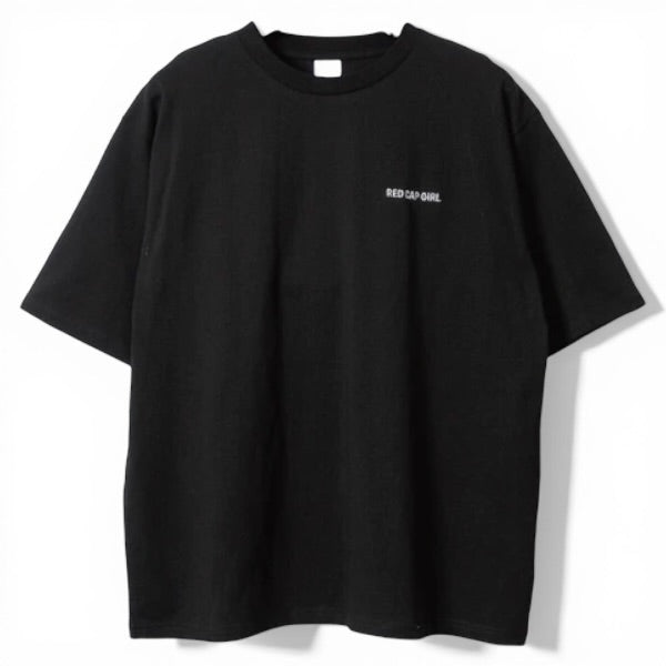 RED CAP GIRL Applique T-Shirt