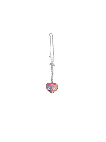 PRISM Heart Shape Pin Necklace (Enamel)