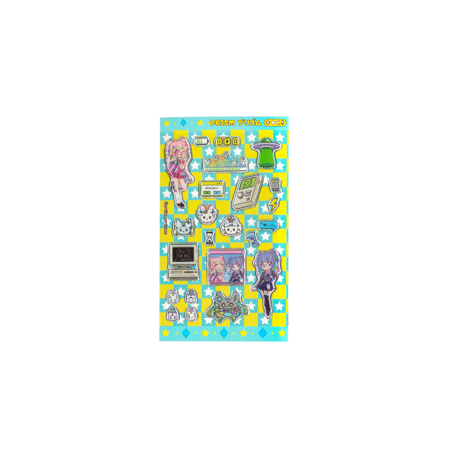 PRISM V2 Sparkle Sticker Sheet (Hoshi Project)