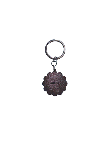 Takashi Murakami SAFFM Flower Metal Keychain