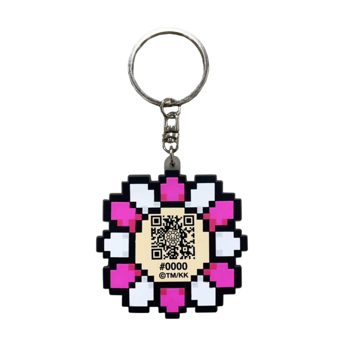 村上隆 Takashi Murakami Murakami Flower Flower Rubber Keyring #0000