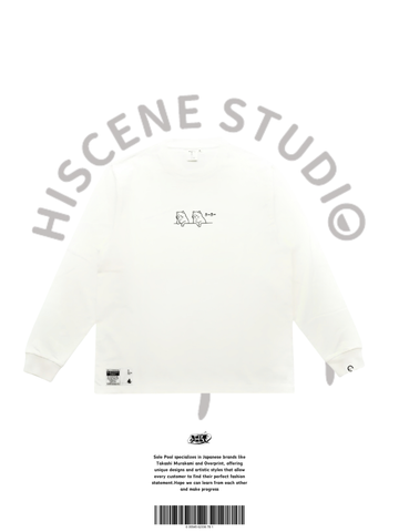 Hiscene Studio RE-DESIGN 憂愁喵 L/S (Free Size)