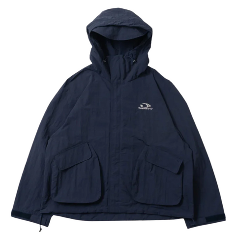 9090 Heisei Logo Tech Nylon Parka