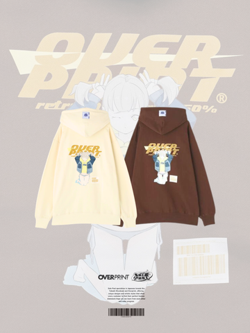 Over Print Gallery Hoodie