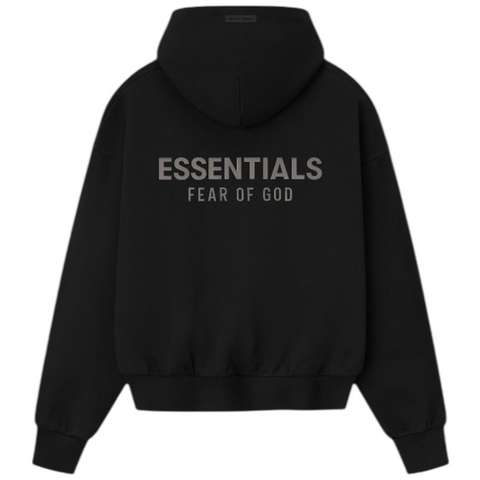 FOG Essentials Classic Fit Fleece Hoodie (Jet Black)