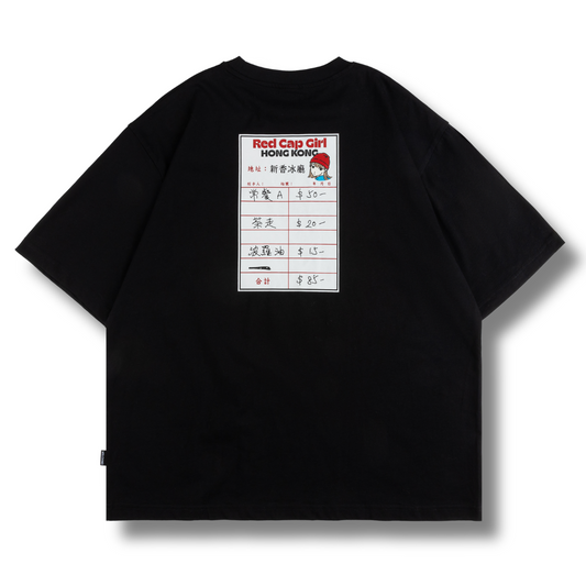 RCG x 新香冰廳 RECEIPT T-SHIRT (HONG KONG LIMITED)
