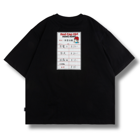 RCG x 新香冰廳 RECEIPT T-SHIRT (HONG KONG LIMITED)