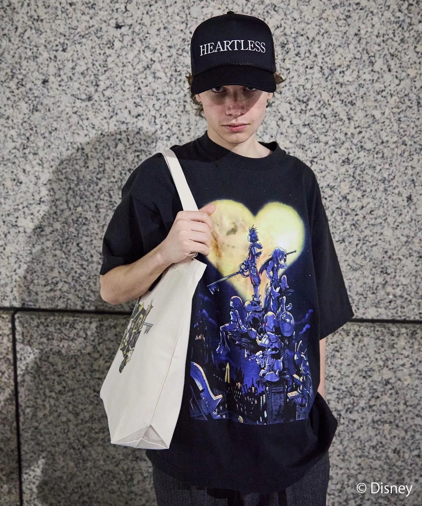 (預訂)KINGDOM HEARTS×Subciety Tote Bag