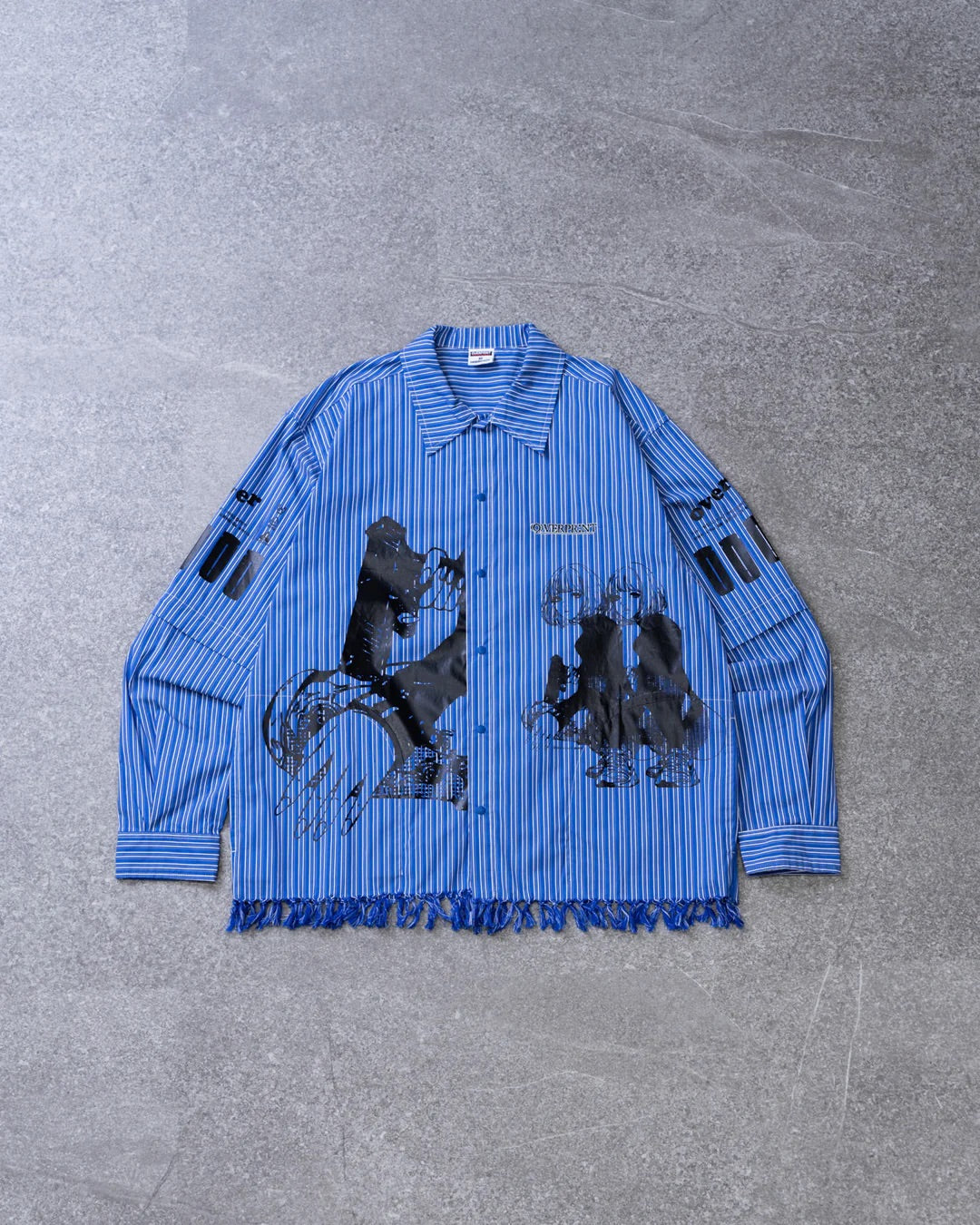 (預訂) Over Print Purupuru ARM Zip Shirt (約7-14個工佢天到貨)